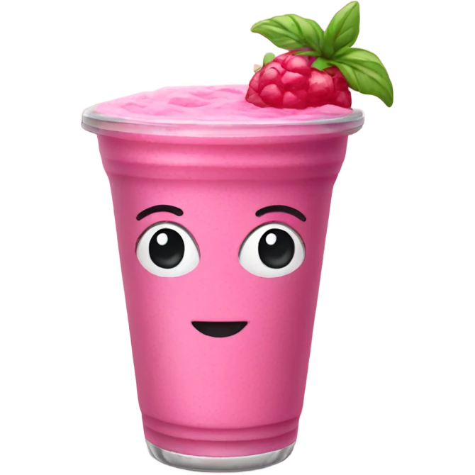 Pink smoothie  emoji