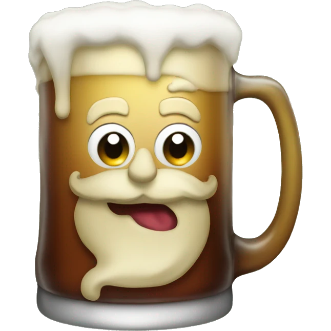 Large Christmas Beer emoji