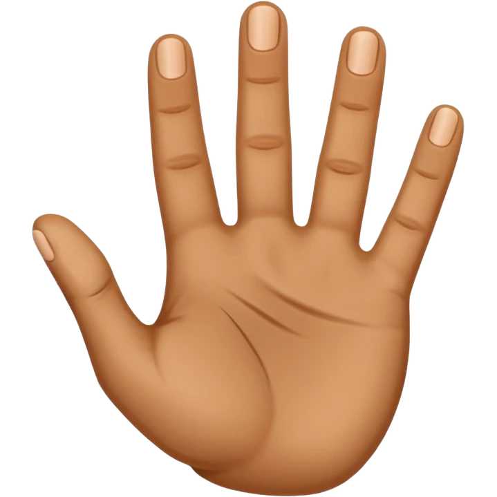 haz una mano que sea así 👇🏽 pero al revés emoji