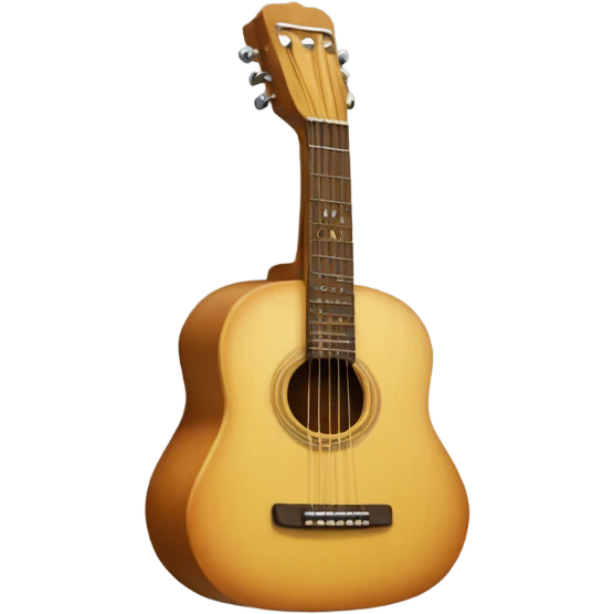 guitar that's ready to admit defeat emoji