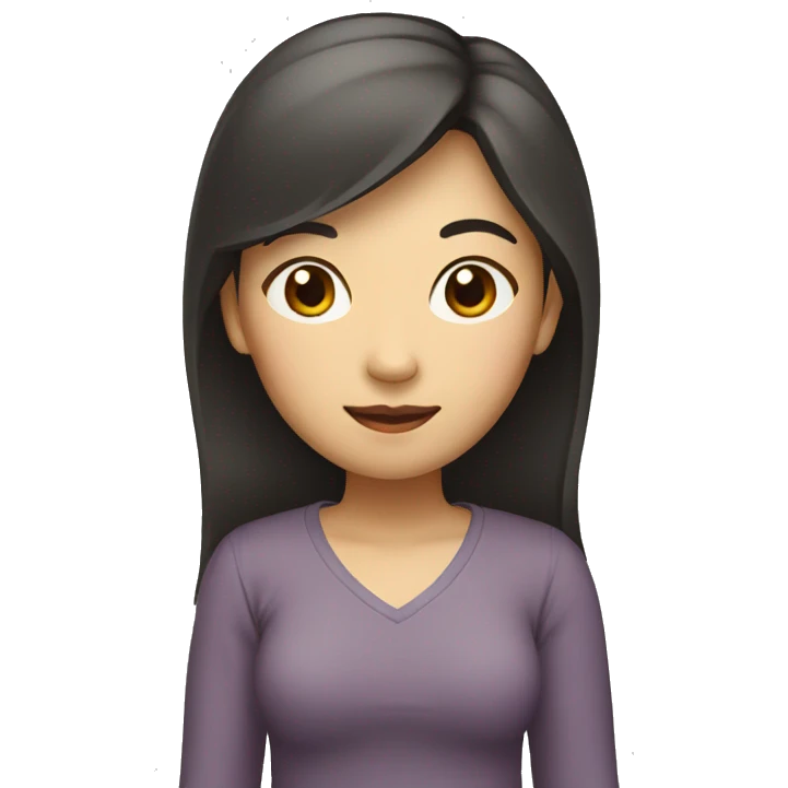 Asian woman (full-body) (raising hand) emoji