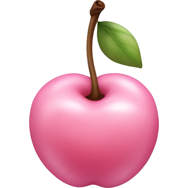 pastel pink cherry emoji