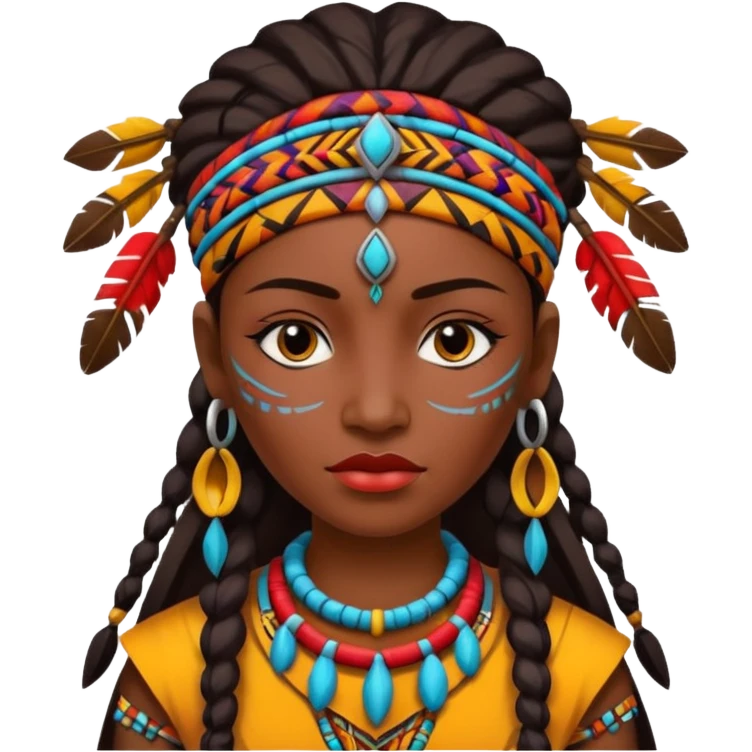 tribal woman emoji