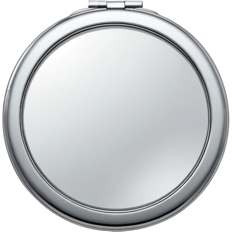 small round compact mirror emoji