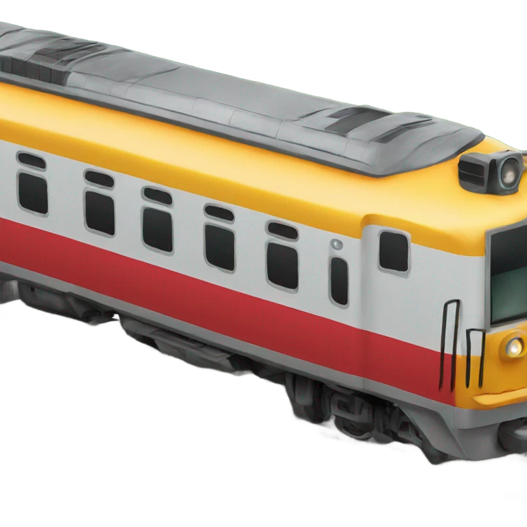Train for tourists no windows emoji