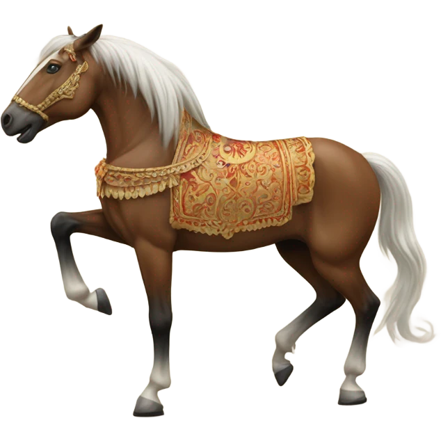 Horse dancing emoji