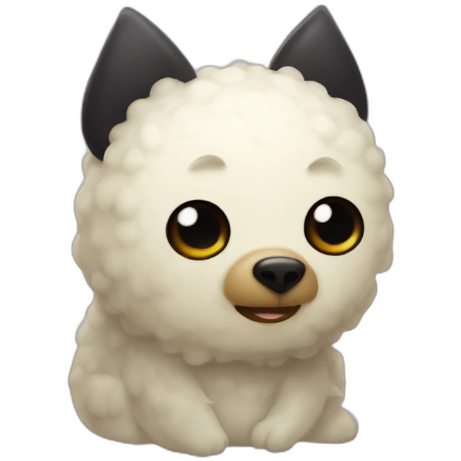 Tapioca-bear-bat emoji