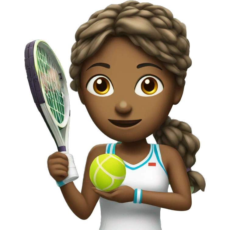 Tennis girll emoji