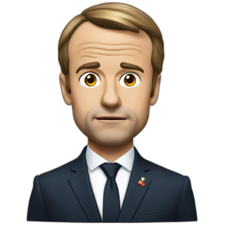 emmanuel-macron head-blown emoji