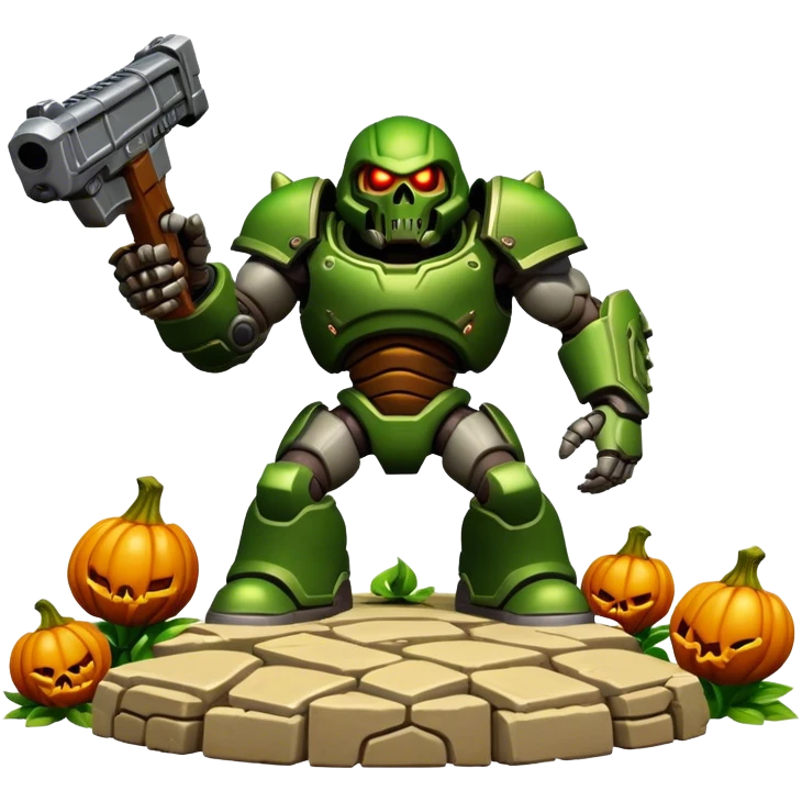 3D, cinematic ultra detailed 32k HD Doom srhoom in pvz 1, brought to life with stunning visual details, each lash, eye, and hair is shown in stunning detail, rich textures, visually rich, so lifelike that it feels like it could leap off the page at any moment emoji