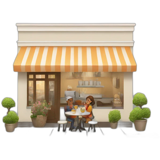cafe hopping emoji