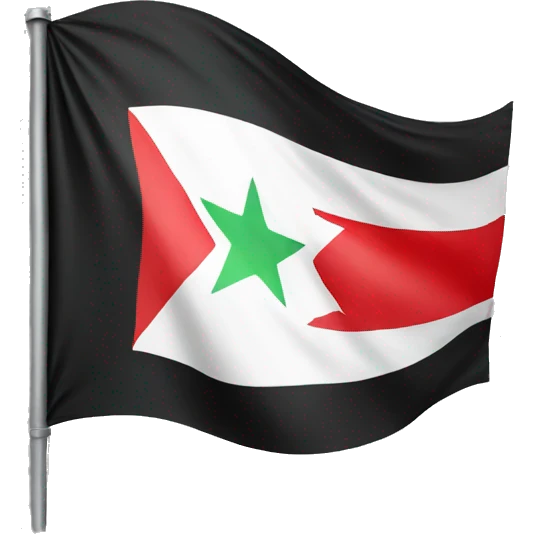 new Syria flag emoji