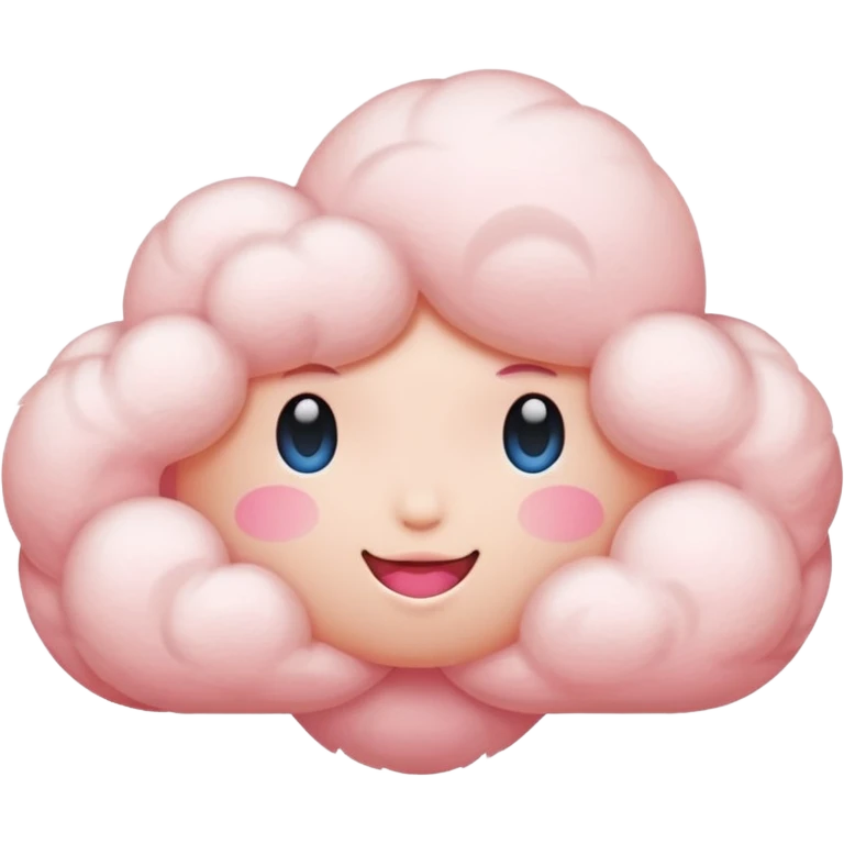 cloud peach pink emoji