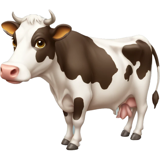 a cow flywing emoji