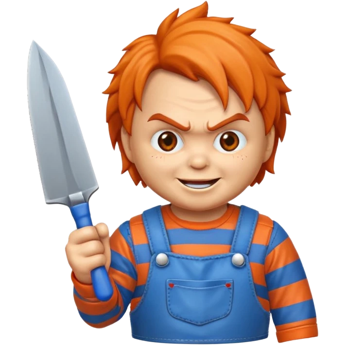 Un emojin de chuky emoji