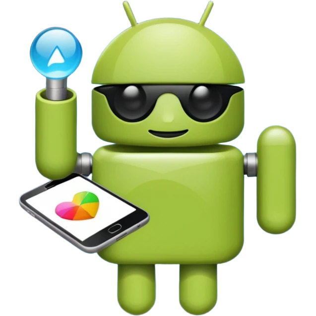 Crea un icono de peliculas estilo android emoji