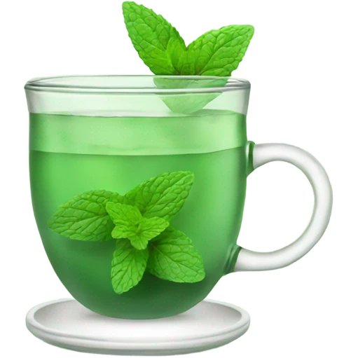 mint tea emoji