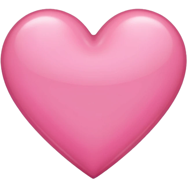 Pink heart emoji
