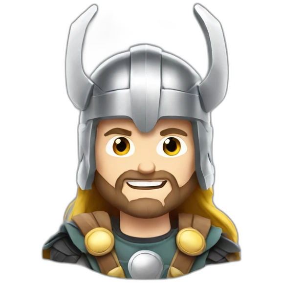 rainbow thor emoji