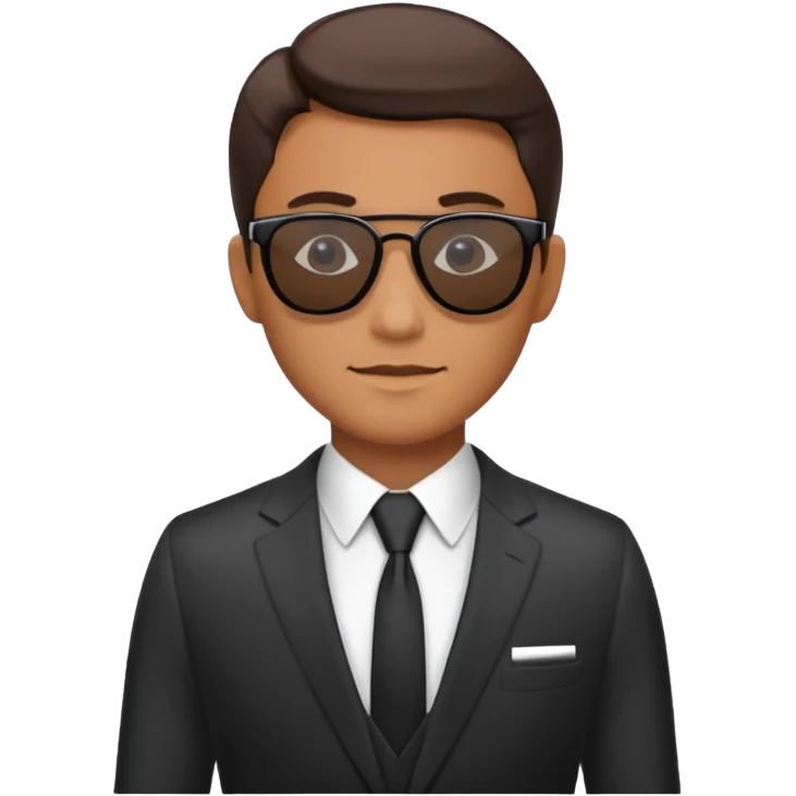 Agent man emoji