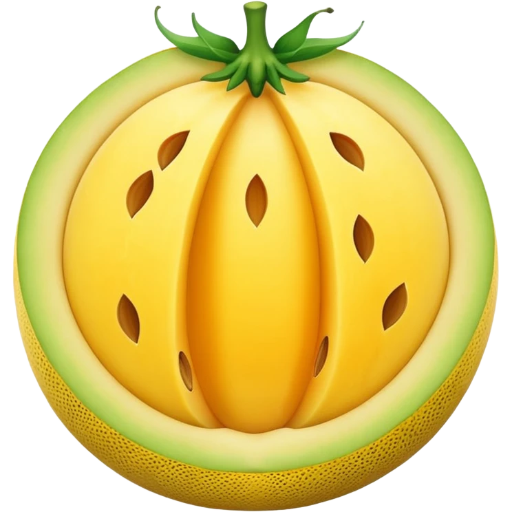 yellow melon emoji