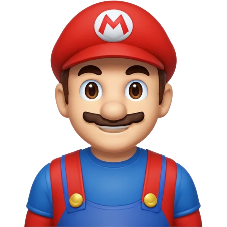 Mario pixel-art emoji