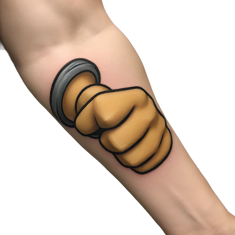bicep tattoo emoji