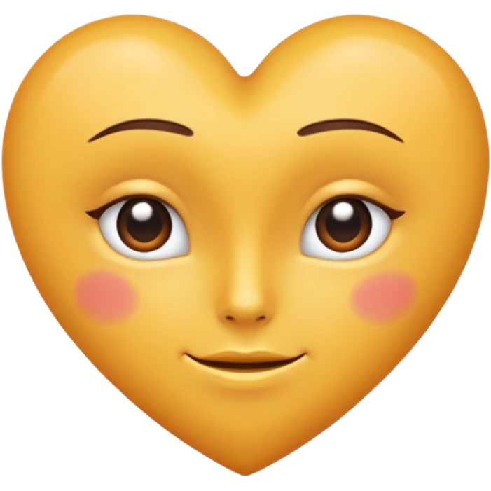 Une main qui forme un demi cœur emoji