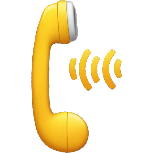 Phone to ear emoji