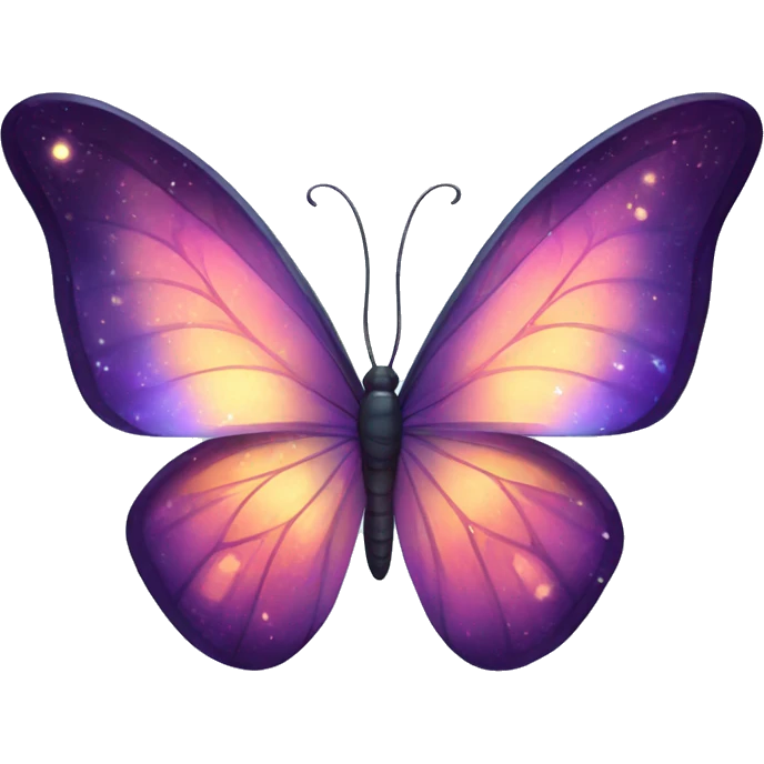 Shiny Nebula Butterfly emoji