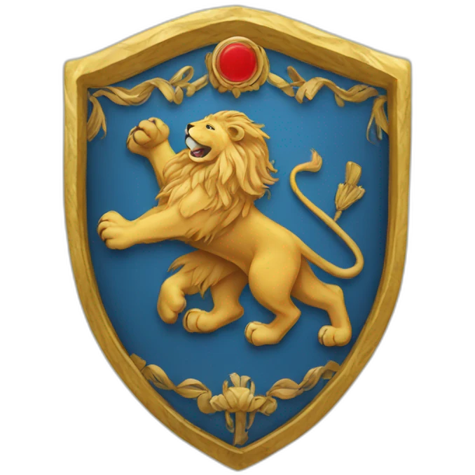 lions 'coat of arms emoji