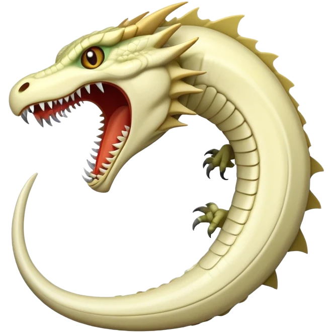 Basilisk fang emoji