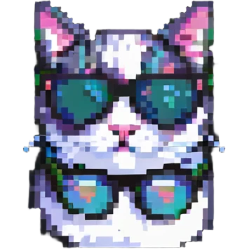 cat wearing sunglasses emoji