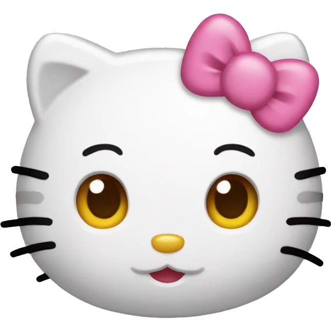 Hello kitty emoji
