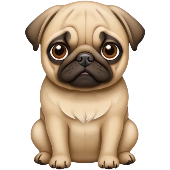 Pug emoji