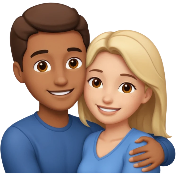 Two people making sex emoji