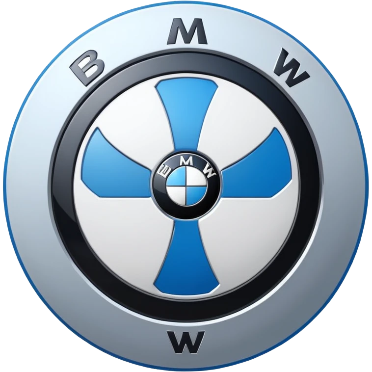 Convert bmw logo to emoji as it is emoji