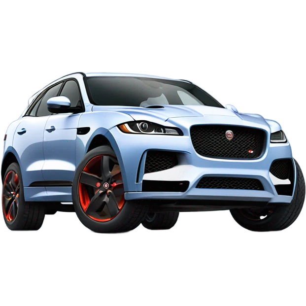 Jaguar f pace svr  emoji