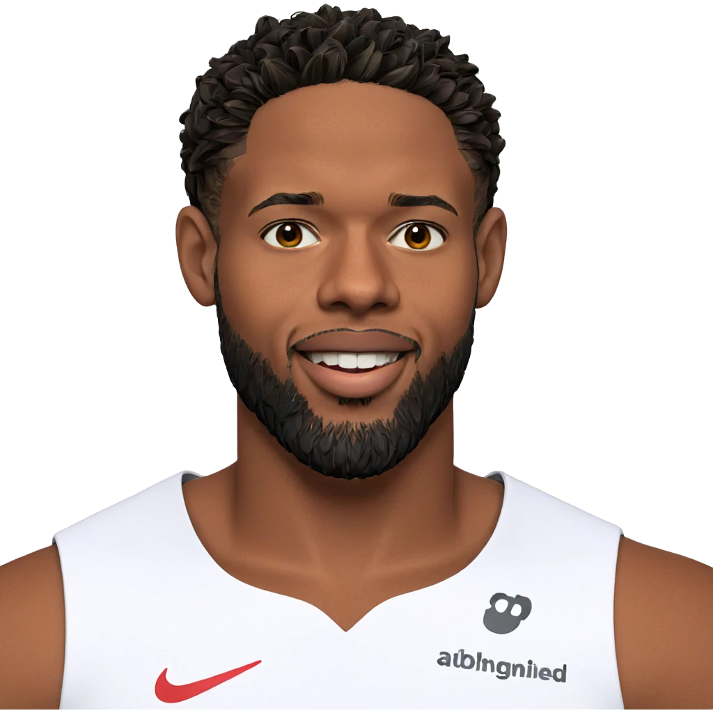 smiling boy with beard emoji