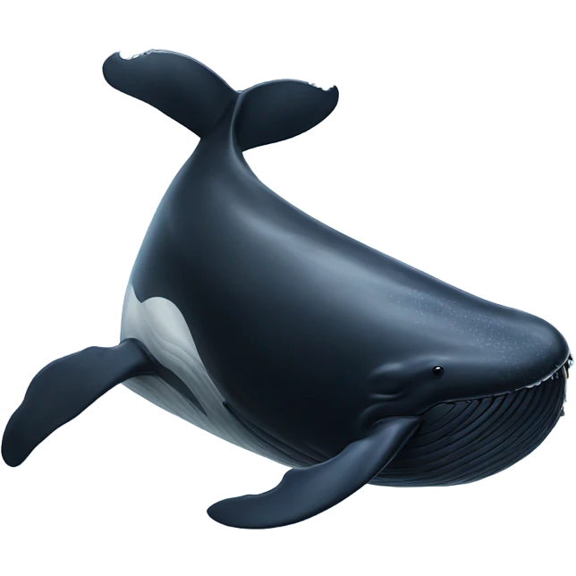 First place black whale emoji