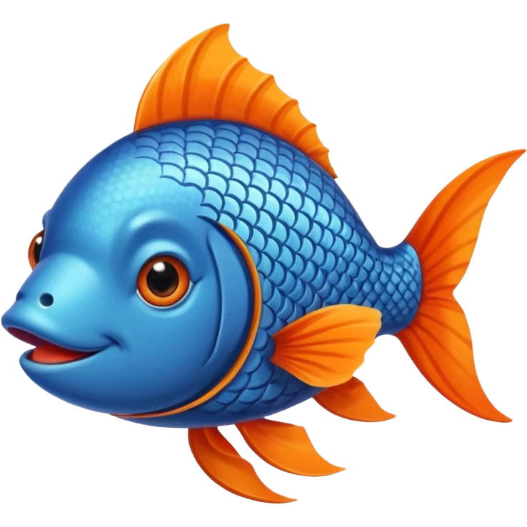 Fish with dog ears emoji