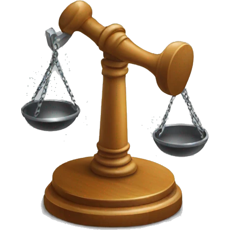 Judge hammer emoji
