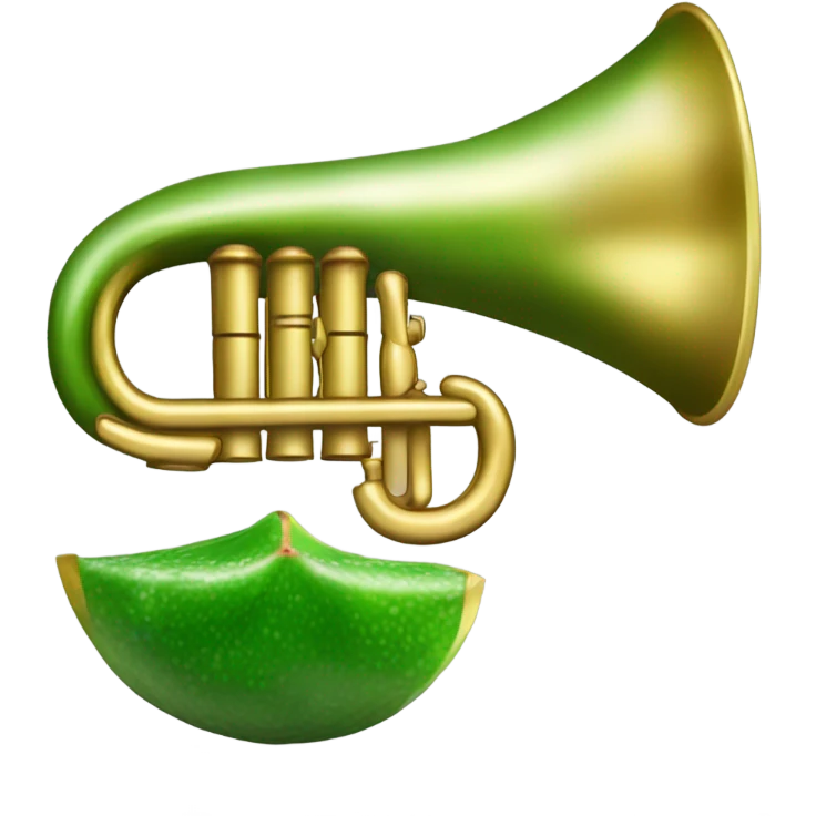 guava and trumpet emoji