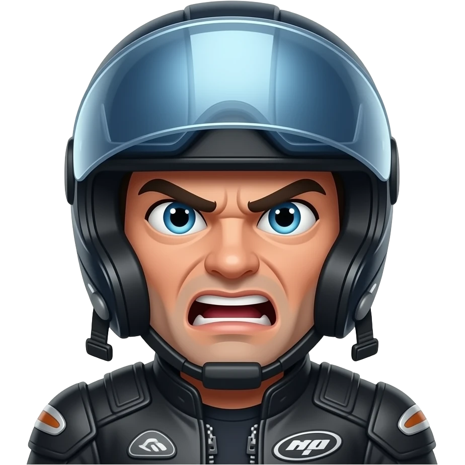 Hırçın Motorcu emoji