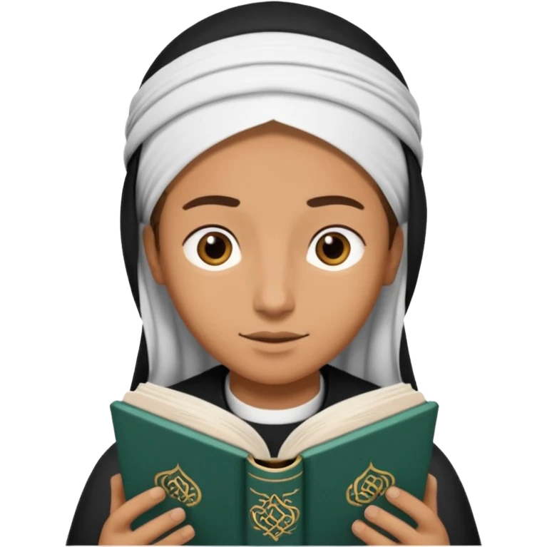 Kur'an a okuyan emoji