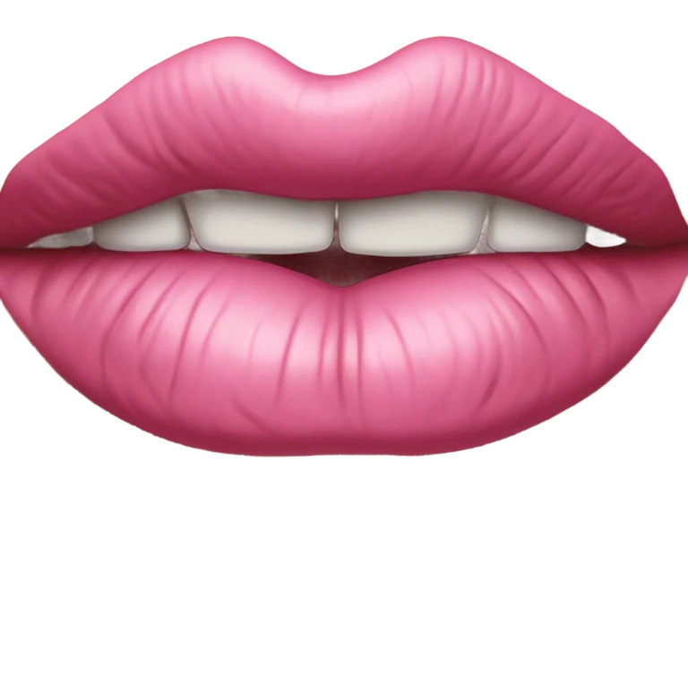 Old lips emoji