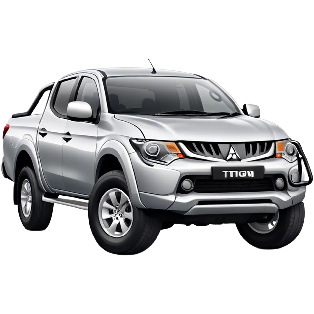 Mitsubishi Triton - Mitsubishi (Model Year: 2023) (Iconic colour: Silver) emoji