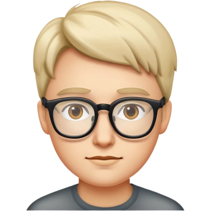 Visage avec des lunettes  emoji