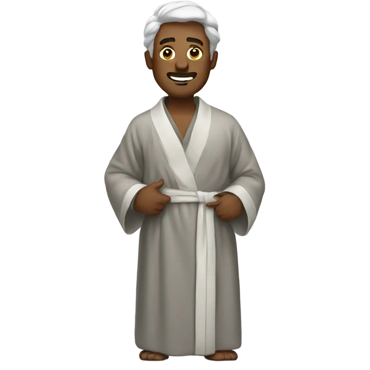 Man in robe emoji