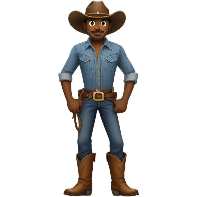 My boyfriend cowboy emoji